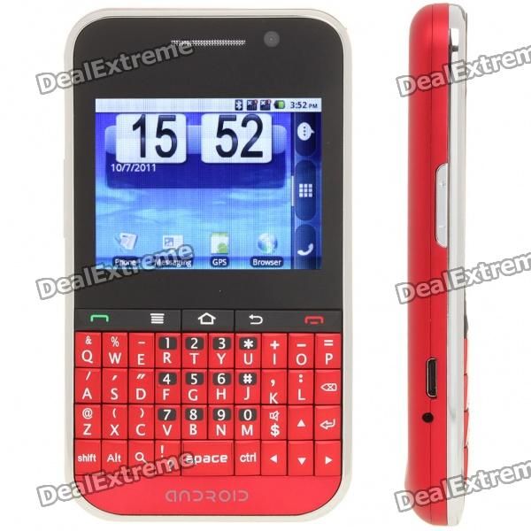 F605 2.4 "Android Touch Screen Dual SIM Quadband GSM Cell P